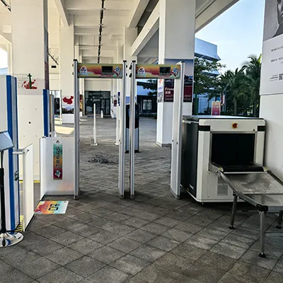 Millimeter Wave Security Scanner for Sporting Events Security Screening