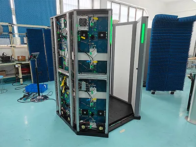 Active millimeter-wave transmit–receive array