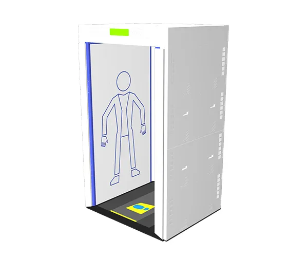Human Body Security Scanner (with Top)